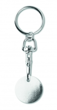 Logo trade promotional products image of: Key ring token (€uro token)