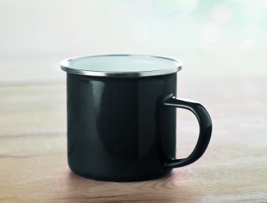 Logotrade advertising product image of: Metal mug with enamel layer