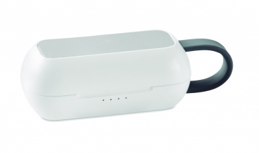 Logo trade promotional giveaways picture of: TWS wireless charging earbuds