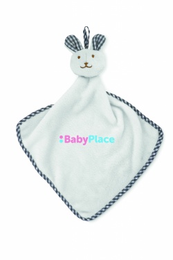 Logo trade promotional merchandise picture of: Plush rabbit design baby towel