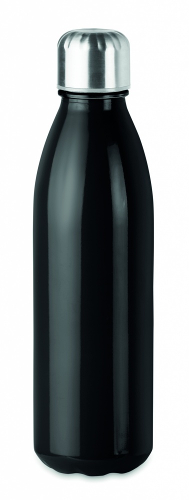 Logo trade corporate gifts picture of: Glass drinking bottle 650ml