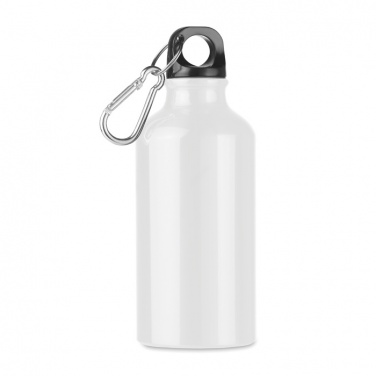 Logo trade promotional items image of: 400 ml aluminium bottle