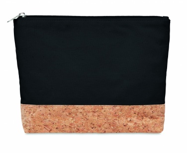 Logotrade promotional product picture of: Cork & cotton cosmetic bag