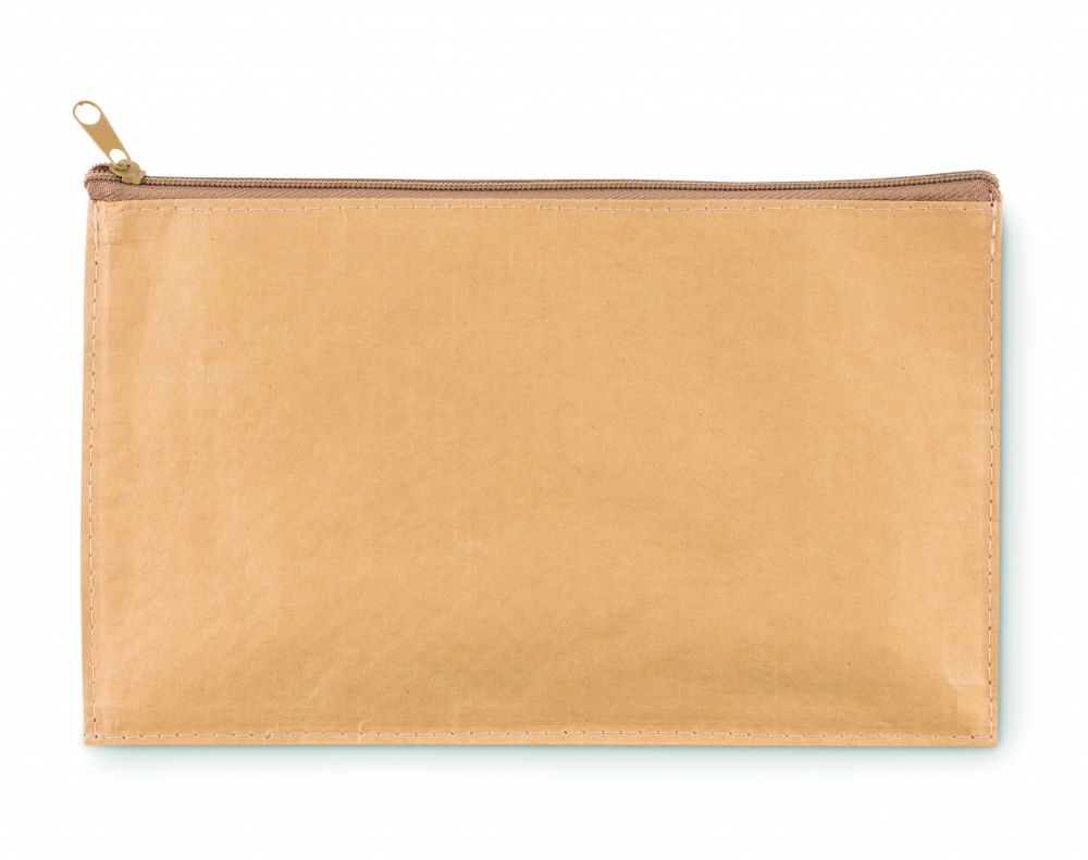 Logo trade promotional merchandise picture of: Woven paper pencil case