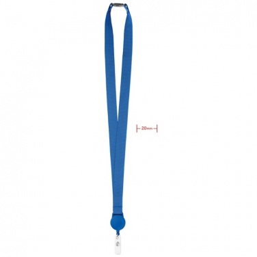 Logo trade promotional merchandise photo of: Lanyard retractable clip