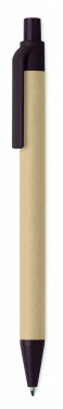 Logotrade promotional product image of: Push ball pen coffee husk/ABS