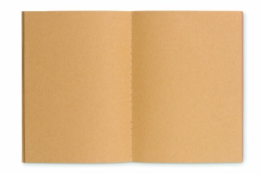 Logotrade promotional products photo of: A6 recycled notebook 80 plain