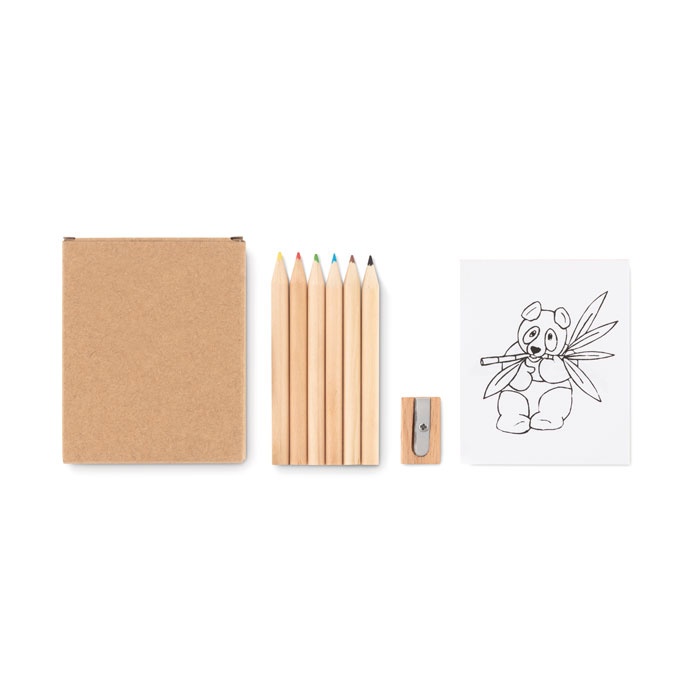Logotrade promotional items photo of: Colouring set