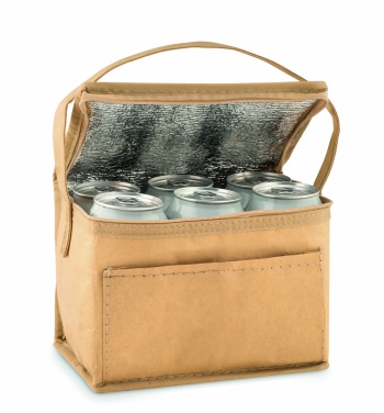 Logotrade corporate gift image of: 6 can woven paper cooler bag