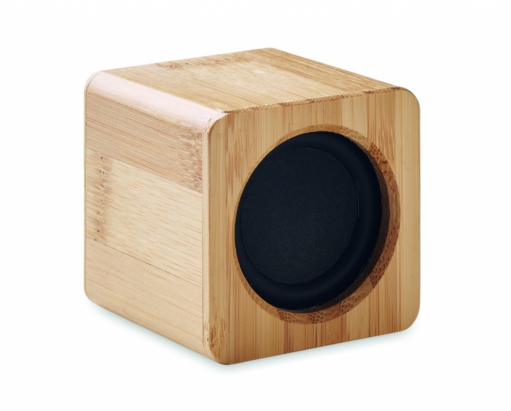 Logotrade promotional product image of: Bamboo wireless speaker
