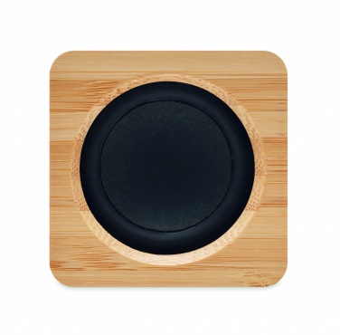 Logo trade promotional products picture of: Bamboo wireless speaker