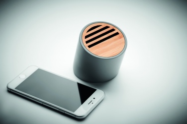 Logo trade corporate gift photo of: Wireless speaker limestone