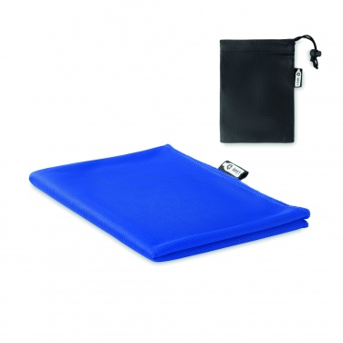 Logo trade promotional merchandise image of: RPET sports towel and pouch