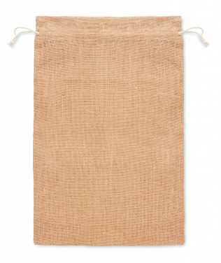 Logotrade corporate gift image of: Large jute gift bag 30x47 cm