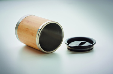 Logo trade promotional product photo of: Tumbler in bamboo cover 250ml