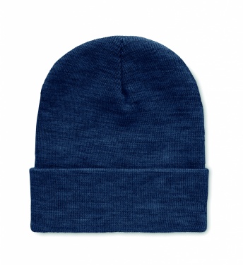 Logo trade corporate gifts picture of: Beanie in RPET with cuff