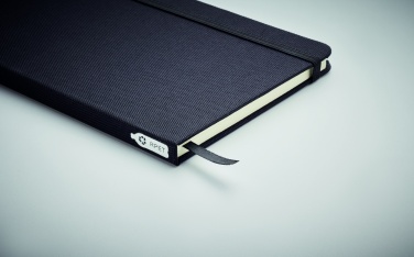Logo trade advertising product photo of: A5 RPET notebook 80 lined