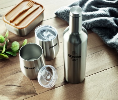 Logotrade promotional item picture of: Double walled bottle & mug set