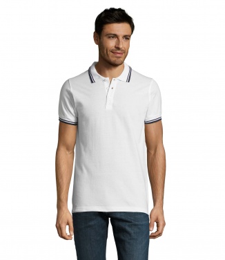 Logo trade promotional item photo of: PASADENA men polo 200g