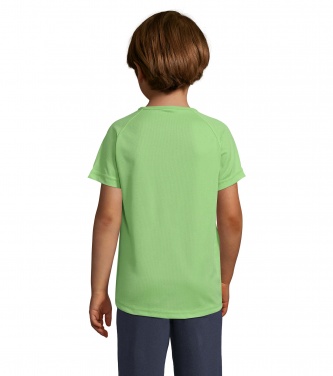 Logo trade promotional giveaways picture of: SPORTY KIDS T-SHIRT SPORT