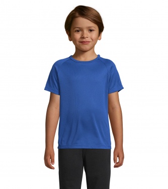 Logo trade promotional products image of: SPORTY KIDS T-SHIRT SPORT