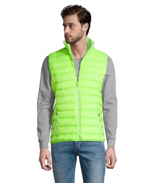 Logo trade promotional merchandise photo of: WAVE MEN Bodywarmer