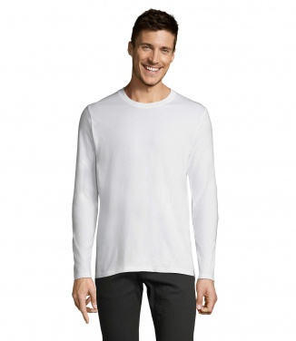 Logo trade promotional merchandise photo of: IMPERIAL LSL MEN T-Shirt190