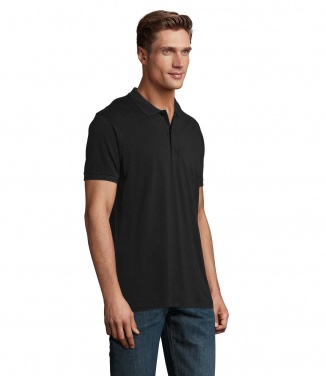 Logo trade corporate gifts picture of: PLANET MEN Polo 170g