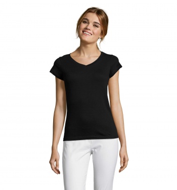 Logo trade promotional giveaway photo of: MOON WOMEN T-SHIRT 150g