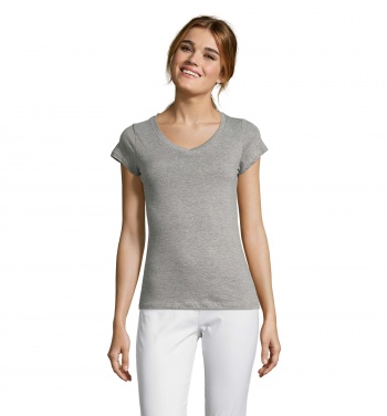 Logotrade promotional item image of: MOON WOMEN T-SHIRT 150g