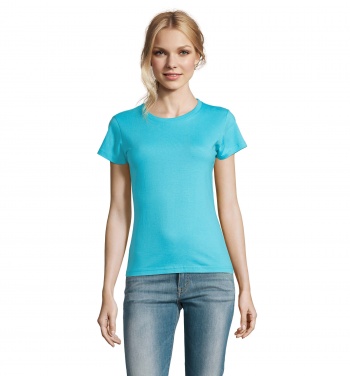 Logo trade business gifts image of: IMPERIAL WOMEN T-Shirt 190g