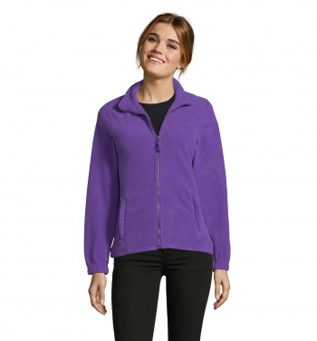 Logotrade promotional merchandise photo of: NORTH WOMEN ZIPPED FLEECE