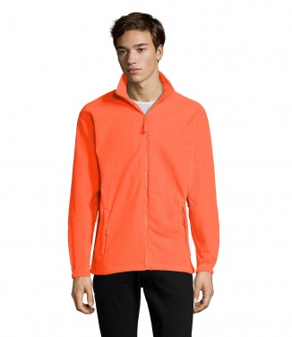 Logo trade promotional items image of: NORTH Zipped Fleece Jacket