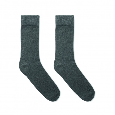 Logo trade promotional items picture of: Pair of socks in gift box M