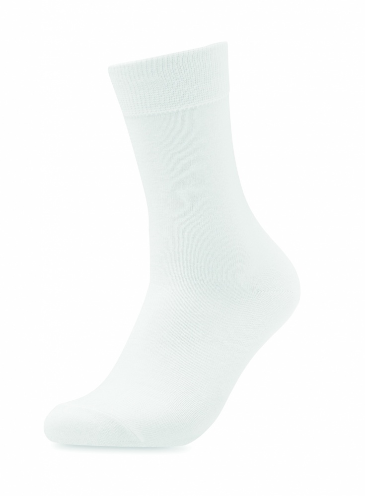 Logo trade promotional gift photo of: Pair of socks in gift box L