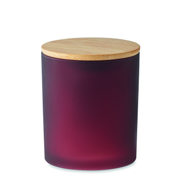 Logo trade advertising product photo of: Plant based wax candle 200 gr
