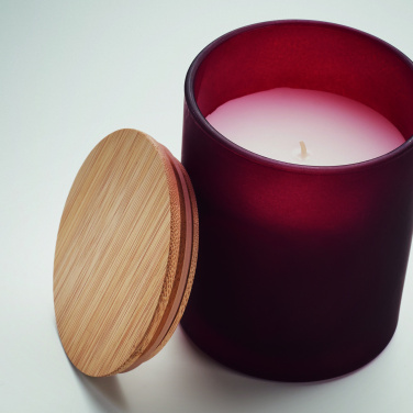 Logo trade promotional products picture of: Plant based wax candle 200 gr