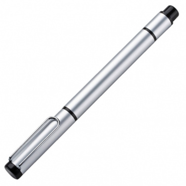 Logo trade promotional giveaways image of: Metal duo pen GETAFE