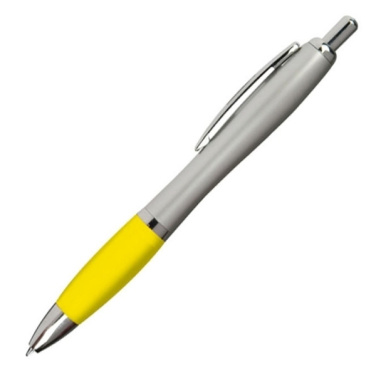 Logo trade promotional products image of: Plastic ballpen ST. PETERSBURG