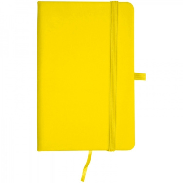Logo trade promotional giveaways picture of: A6 note book LUBECK
