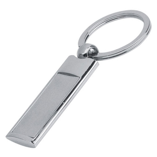 Logo trade business gifts image of: Keyring SLIM