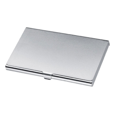 Logo trade promotional products picture of: Metal business card holder CORNWALL