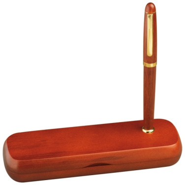 Logotrade advertising products photo of: Rosewood writing set OXFORD