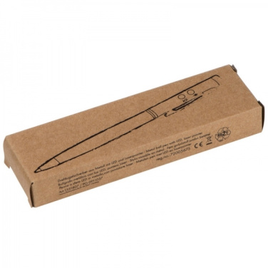 Logo trade promotional merchandise picture of: Metal laser pointer DETROIT