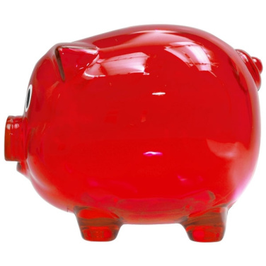 Logo trade corporate gifts picture of: Piggy bank LEICESTER