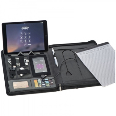 Logotrade promotional product image of: A4 folder with power bank Elda