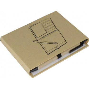 Logo trade promotional products image of: Adhesive note pad ST. LOUIS