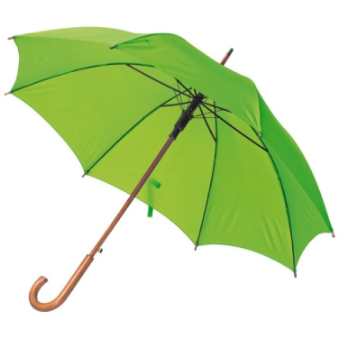 Logotrade advertising product image of: Wooden automatic umbrella NANCY