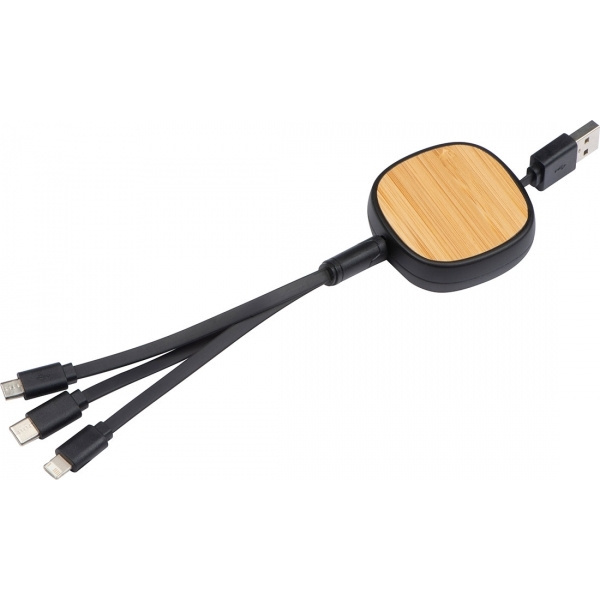 Logotrade corporate gift image of: Charging cable STRASBOURG