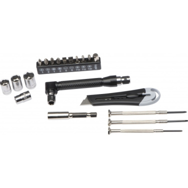 Logotrade promotional product picture of: 22-piece tool set BERINGEN